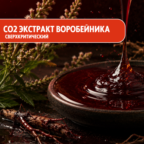  СО2 экстракт Воробейника жирорастворимый стандартизированный по шиконинам (мин. 20%) с доставкой по России и СНГ  